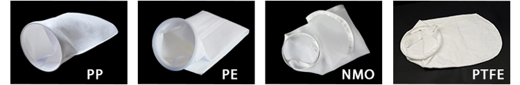 注文の産業フィルターは単繊維のナイロンPE PP PTFE水ろ過液体のフィルター・バッグを強打する