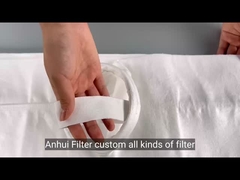 工業用ポリエステルフィルターバッグ 空気過濾のためのPTFE膜