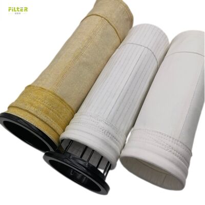 品質  PPS, fiberglass, aramid filter sleeves for boiler, cement plant, incinerator flue gas dust removal. 工場