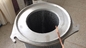 Three-lugs dust collector filter cartridge for wood processing and pigment industry