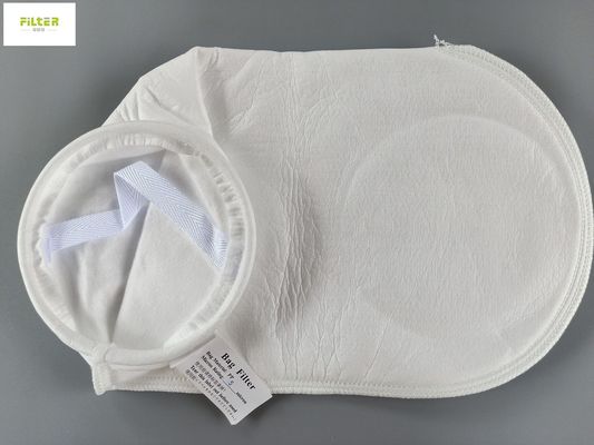 PTFE PPの浄水器袋プラスチック リングが付いている100ミクロン