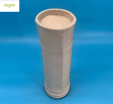 450gsm -製鉄所の発電所のセメントの植物のための550gsm Aramid Nomexのフィルター・バッグ