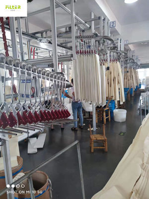 500GSM Nomex PTFEの薄膜フィルタはSSと鳴る強打する