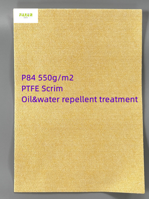 高温P84 PTFEの網の集じん器のための産業フィルタ クロス