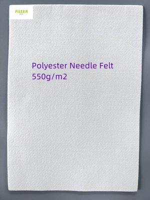 ポリエステル針によって感じられるフィルタ クロスの正常な温度300 - 550gsm