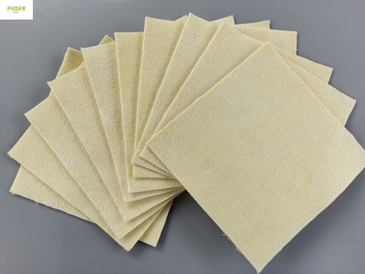 集じん器システムのためのPPS Nomex PTFEのガラス繊維のエア フィルターの布