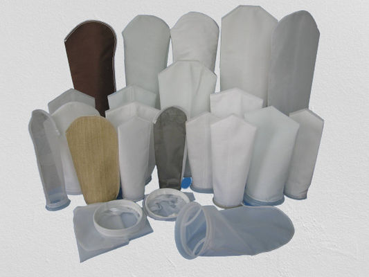 水族館 10 ミクロン PP 液体フィルター バッグ プラスチック リング 7"X32"