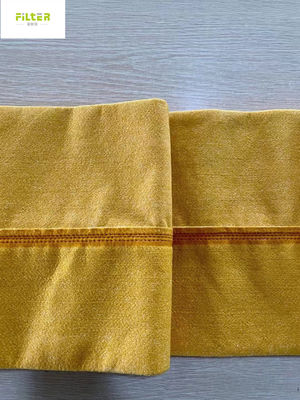 セメント・キルンの煙ガスのろ過のための高温非編まれたP84 PPSの塵のフィルター・バッグ