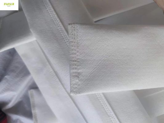 集じん器のための非編まれたポリエステルPP PTFE P84 Aramidガラス繊維のフィルター・バッグ
