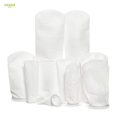 0.5-300 マイクロン PE / PP / NMO / PTFE の縫合された/溶接された液体フィルターバッグ