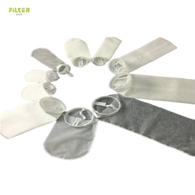 PPPEナイロン PTFE 水濾過液体フィルターバッグ 100 マイクロン