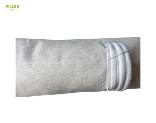 セメントプラント用450gsm～550gsmアラミドNomex PTFFEメンブレンフィルターバッグ