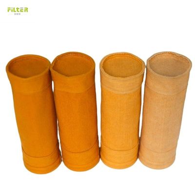 High temperature filter bag Nomex Aramid PTFE PPS non-woven filter for Dust Collector