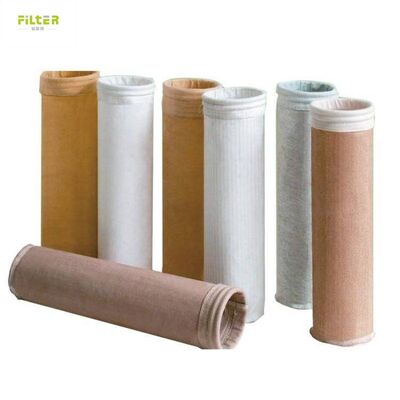 Dust Collector Filter Bags with Singeing Calendering and Heat Set Finish Treatment for Durable Industrial Filtration