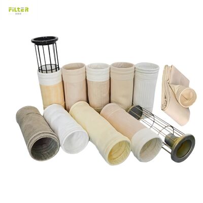 Polyester Aramid Filter Bag with PTFE Coating for Industrial Combustion Applications High Tensile Strength and Chemical Resistance
