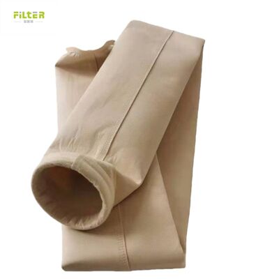 熱耐性Nomex PTFEガラス繊維P84工業用ボイラー用粉塵袋