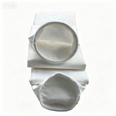 産業用ポリエステルフィルターバッグ 針刺しフェルト 粉塵収集システムのための優れた抗酸および抗磨損特性