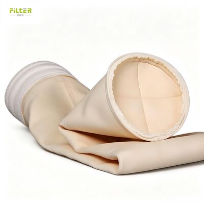 OEM アラミド ノームックス PPS ポリエステル PTFE フィルター バッグ 空気フィルター