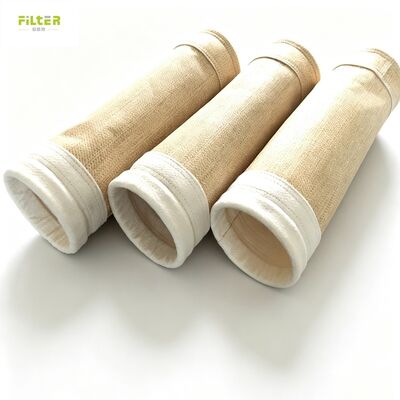熱耐性 アラミド&PPS&工業用粉塵収集用ガラス繊維フィルター袋