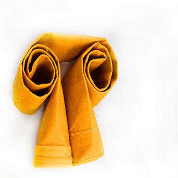 P84 Polyimideのセメントの集じん器は高い引張強さ500~550GSMを袋に入れます