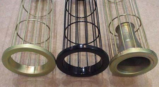 ケイ素の亜鉛によってめっきされる高温フィルター・バッグのおり/袋の支持のおりの習慣の形を卵巣摘出して下さい