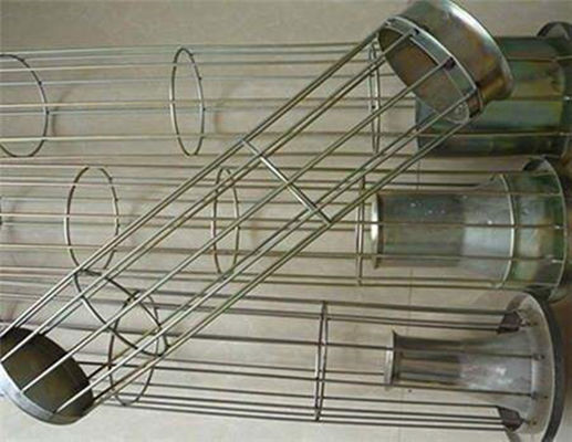 炭素鋼のBaghouseのフィルター・バッグは高力カスタマイズされたサイズをおりに入れます