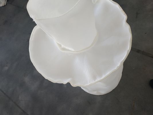 水処理のためのカスタマイズされたジッパーの白いポリエステル液体のフィルター・バッグ