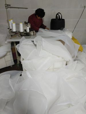 1/0.5/5/200白いミクロンのフィルター・バッグ/企業PPのPEの液体のフィルター・バッグ