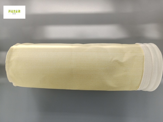 アクリル ポリエステル ガラス繊維の企業の集じん器のフィルター・バッグの反アルカリ550GSM