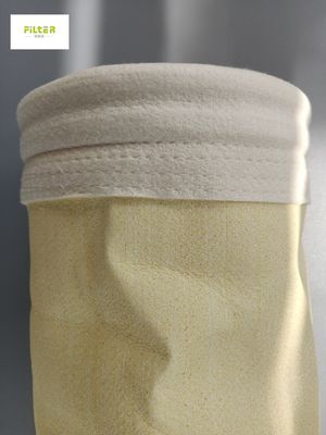 集じん器のアルカリ抵抗力があるのためのアクリル550GSMポリエステル フィルター・バッグ