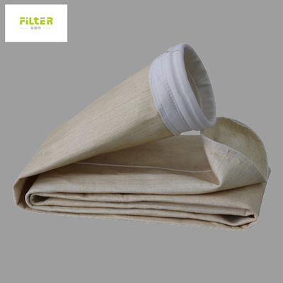 製鉄業の高性能550GSM Nomex Aramidの塵のフィルター・バッグ