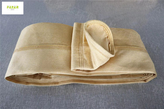 セメント産業のためのNomex Aramid PPS P84 PTFEの塵のフィルター・バッグ450-550g