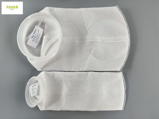熱い溶解PPの液体のフィルター・バッグ プラスチック リングが付いている5ミクロン