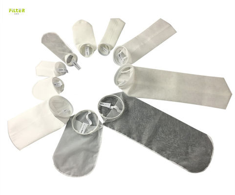 熱い溶解PPの液体のフィルター・バッグ プラスチック リングが付いている5ミクロン