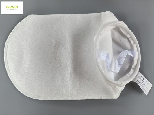 縫う糸の底が付いている注文の100つのミクロンPP液体フィルター ソックス