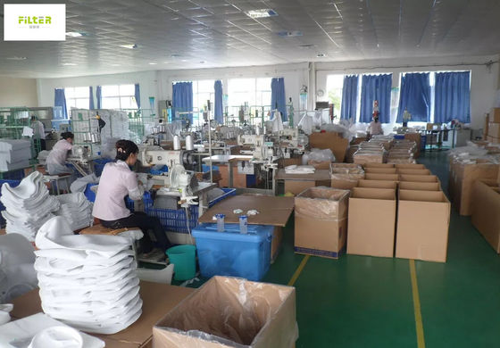 鋼鉄リングが付いている熱い溶解100ミクロンPPの浄水器袋